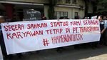 Karyawan TransJ Mengadu ke Komnas HAM