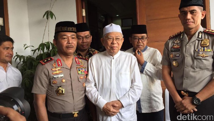 Soal Kasus Rizieq, Maruf Amin: Sudah Ranah Hukum ya Ranah Hukum