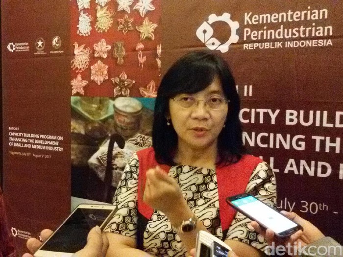 Dirjen IKM, Kemenperin RI Gati Wibawaningsih, Yogyakarta, Senin (31/7/2017).