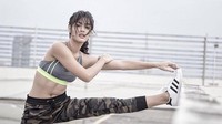 Rebecca Tamara kerap mengunggah fotonya berolahraga. (Dok. Instagram/rebeccatamara)