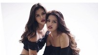 Netizen pun menyebut keduanya seperti saudara kembar. (Dok. Instagram/rebeccatamara)