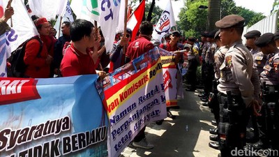 Demo Pekerja JICT di Kementerian BUMN Bubar