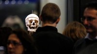 Museum ini merupakan hasil penelitian dari Cesare Lombroso, seorang antropologi kriminal pada abad ke-19(Stefano Rellandini/Reuters)