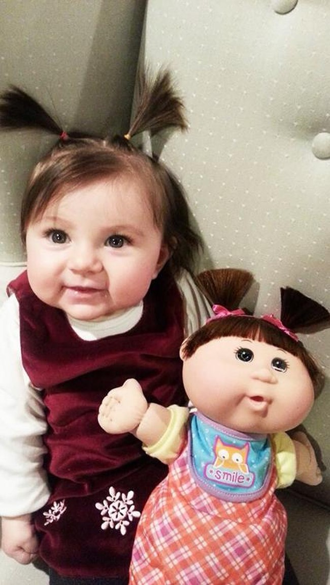 Rambut kuncir kembar. Foto: Istimewa