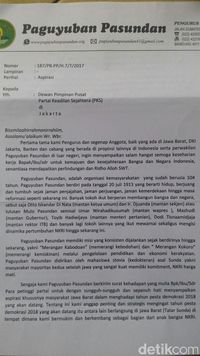 Paguyuban Pasundan Surati Seluruh Parpol Minta Putra Daerah Muncul di Pilkada 2018