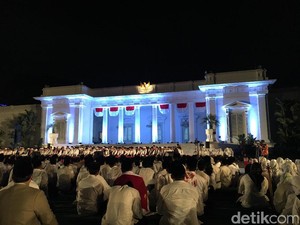 Zikir Akbar, Jokowi: Panjatkan Doa untuk Pejuang dan Tokoh Agama