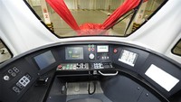 Ini merupakan trem tanpa sopir pertama di dunia. Istimewa/VCG.