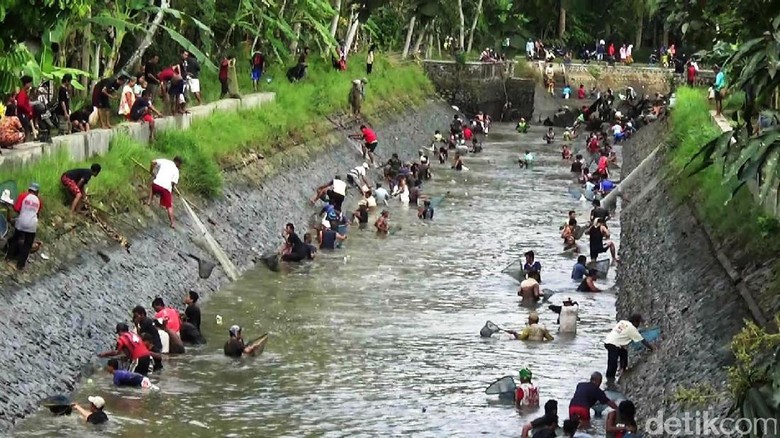 Warga Purworejo Bersih Sungai Jelang Musim Kemarau Warga Purworejo Bersih Sungai Jelang Musim Kemarau