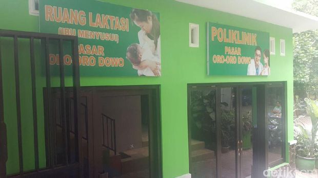 Pasar Oro-Oro Dowo juga menyediakan ruang menyusui/