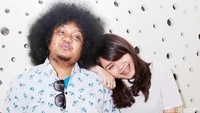Pasangan yang menikah pada Jumat (7/7) itu terlihat begitu mesra dan serasi. Pool/Ismail/detikFoto.