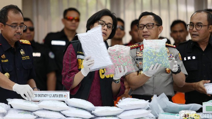 Indonesia Diserbu 1,5 Ton Sabu di 2017!