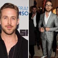 Ryan Gosling makin tampan pakai kacamata. Terlihat serius tapi seksi. Foto: Getty Images