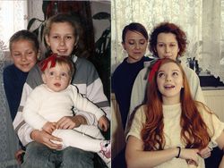 Potret Viral Keluarga Dewasa Mengulang Indahnya Masa Kecil