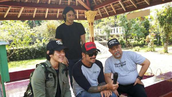 Rutin, Cast Warkop DKI Reborn Ziarah ke Makam Dono dan Kasino Rutin, Cast Warkop DKI Reborn Ziarah ke Makam Dono dan Kasino