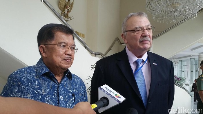 Pengusaha AS Sambangi Kantor JK, Ini yang Dibahas