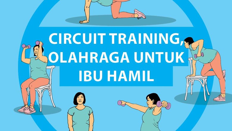 Circuit Training Olahraga  untuk Ibu Hamil