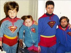 Potret Viral Keluarga Dewasa Mengulang Indahnya Masa Kecil