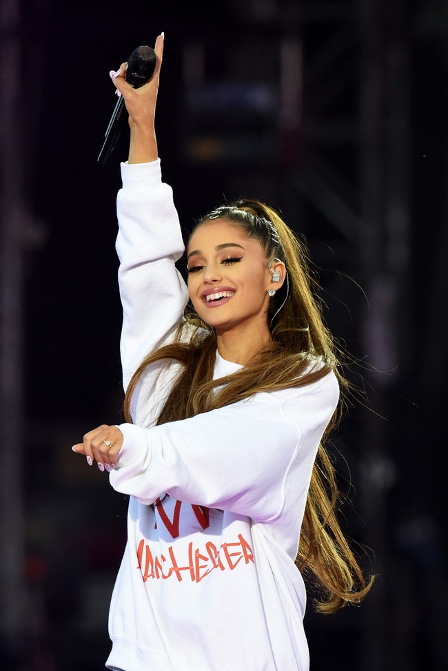 Penampilan Ariana Grande Tahun 2017. Foto: Getty Images