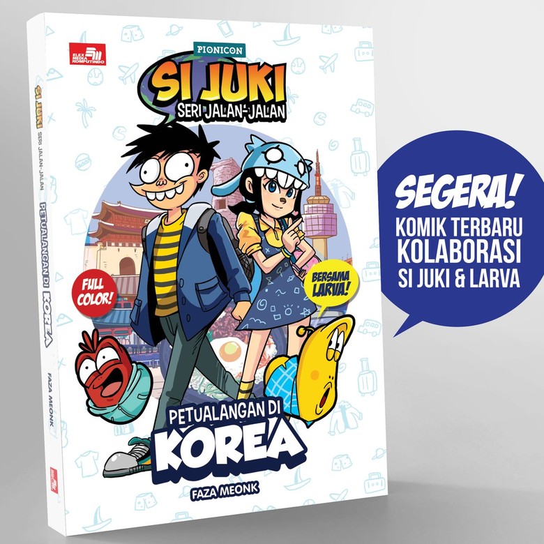 Komik Si  Juki  Seri Jalan jalan akan Rilis di Popcon Asia 