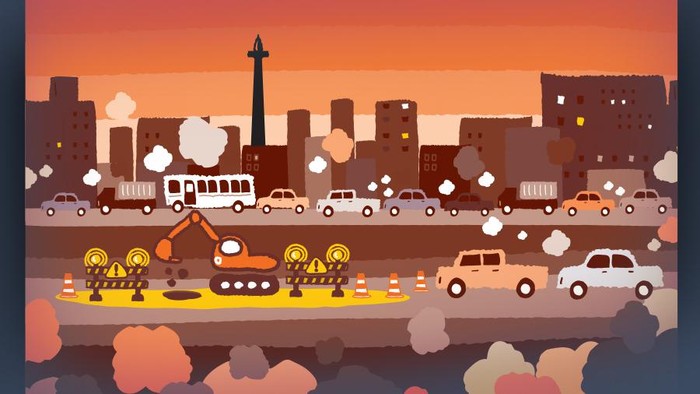 7 Penyebab Macet di Jakarta