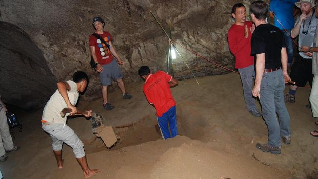 Konon gua ini menyimpan bukti tsunami ribuan tahun silam