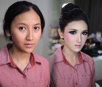 Ini Imel Vilentcia Makeup Artist Yang Sulap Artis Indonesia Jadi