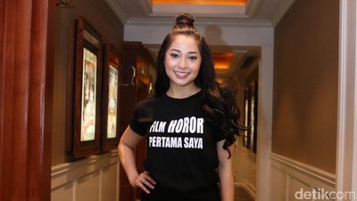 Cantiknya Nikita Willy dengan Gaya Cepol Atas