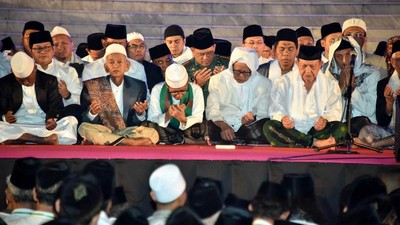 Panglima TNI Hadiri Zikir Kebangsaan di Istana Merdeka