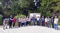 Secara administrasi Pulau Kunti berada di Kampung Cimarinjung, Desa Ciwaru, Kecamatan Ciemas, Kabupaten Sukabumi, Jawa Barat (Mukhlis/detikTravel)