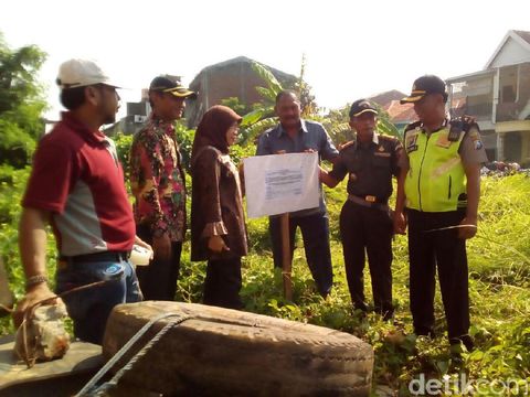 Eksekusi lahan di Gunung Anyar/