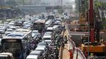 Penampakan Terkini Proyek LRT Cawang-Dukuh Atas