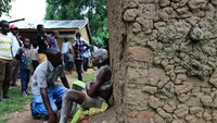 Setelah sunat, mereka akan dibawah ke rumah mamsing-masing untuk istirahat (Noor Khamis/Reuters)