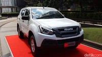 Isuzu mu-X terbaru mengusung desain yang lebih tangguh dengan fitur dan gaya yang lebih sporty. Foto: Dina Rayanti