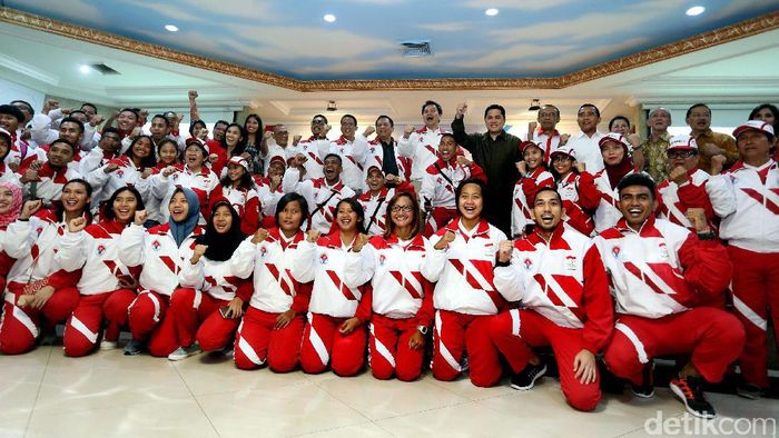 Kontingen Indonesia untuk SEA Games 2017 (Foto: Rengga Sancaya) Kontingen Indonesia untuk SEA Games 2017 (Foto: Rengga Sancaya)