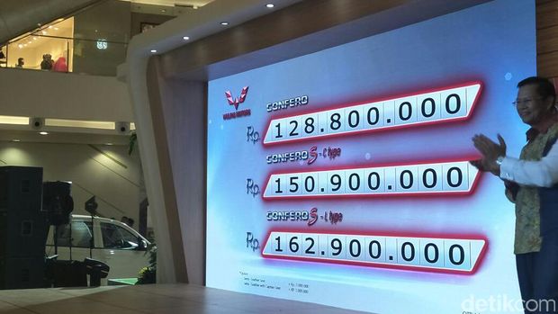 Harga Wuling saat meluncur beberapa waktu lalu