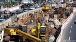 Penampakan Terkini Proyek LRT Cawang-Dukuh Atas