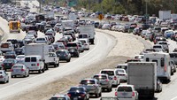 San Francisco menempati urutan ke-4. Di San Francisco rata-rata pengendara menghabiskan 82,6 jam dalam setahun. Sarah Rice/Getty Images