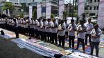 Ratusan Pegawai PD Pasar Jaya Gelar Unjuk Rasa