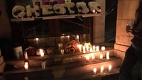 Ada juga foto Chester Bennington di acara yang digelar malam hari itu. Foto: Curt Guven