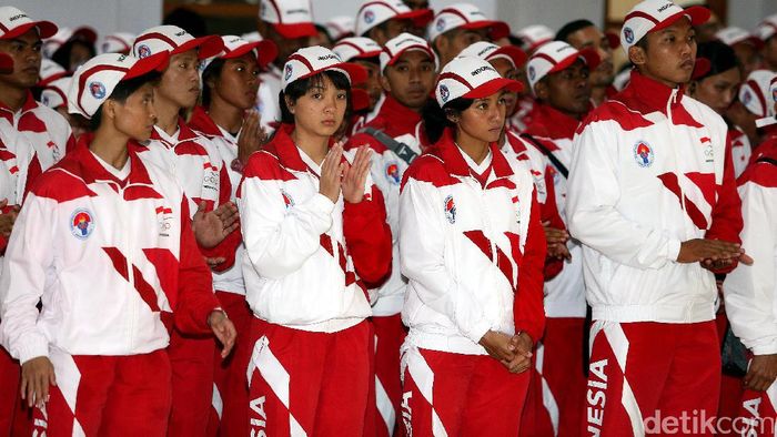 Ilustrasi kontingen Indonesia (Rengga Sancaya/detikSport) Ilustrasi kontingen Indonesia (Rengga Sancaya/detikSport)