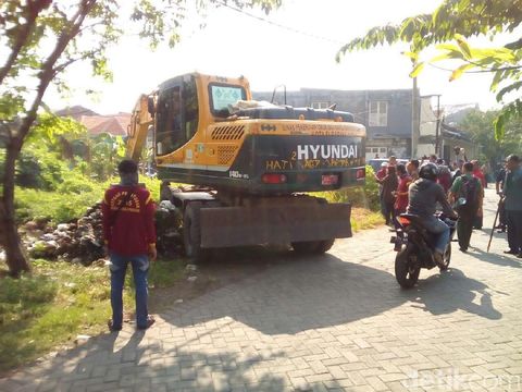 Eksekusi lahan di Gunung Anyar/