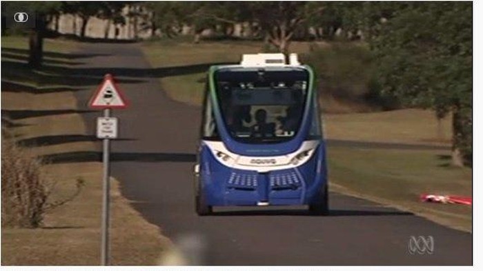 Kendaraan Tanpa Pengemudi Diuji Coba di Sydney