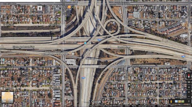 Dear Habiburokhman, Simpang Susun Los Angeles Lebih Rumit dari Semanggi