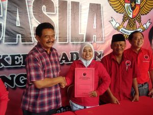 Fatmawati Daftar Jadi Calon Wakil Wali Kota Kediri