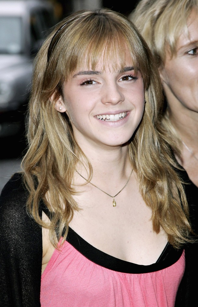Emma Watson dalam premier Driving Lessons pada 2006. Foto: Getty Images