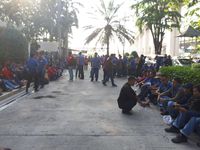 Sejak Pagi, 600 Pekerja JICT Kompak Mogok Minta Bonus