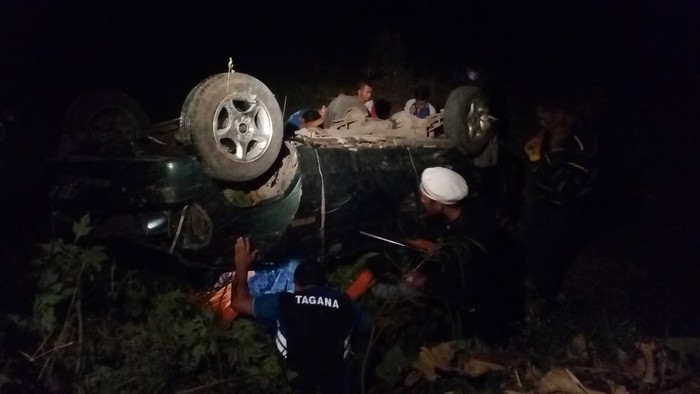Rem Blong, Panther Berpenumpang 6  Orang Terjun ke Jurang