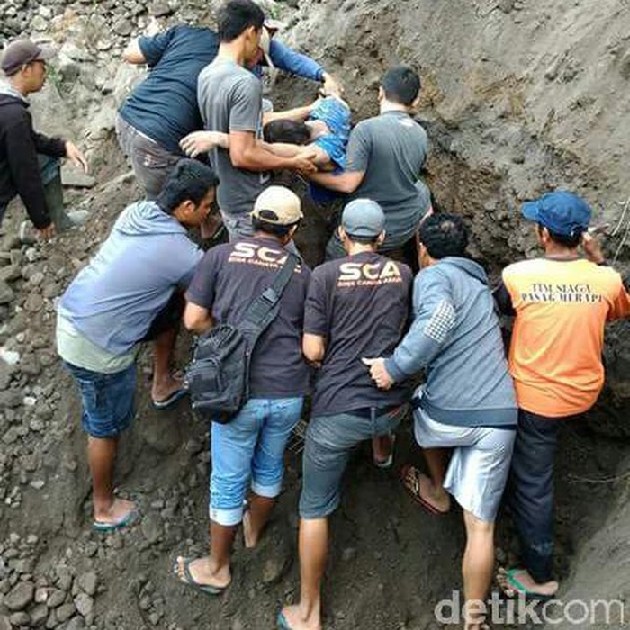 Penambang Pasir Tewas Tertimbun Longsoran Tebing di Magelang