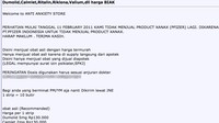 Di beberapa toko online, obat ini dijual dengan harga sekitar Rp 150.000 tiap strip isi 10 tablet. (Foto: screenshoot)