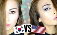 Cara Wanita  Amerika Vs Korea  Makeup  Mana yang Lebih Kamu 